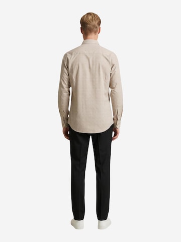 Gianni Lupo - Ajuste regular Camisa 'GL1013TB' en beige