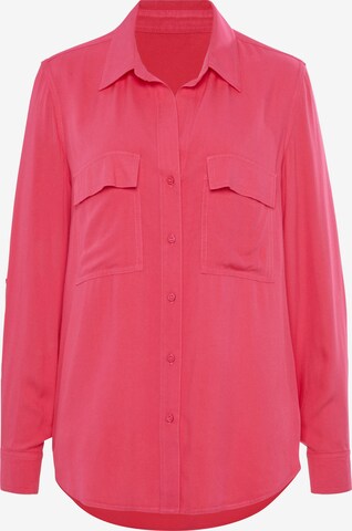 VIVANCE Blouse in Pink: front