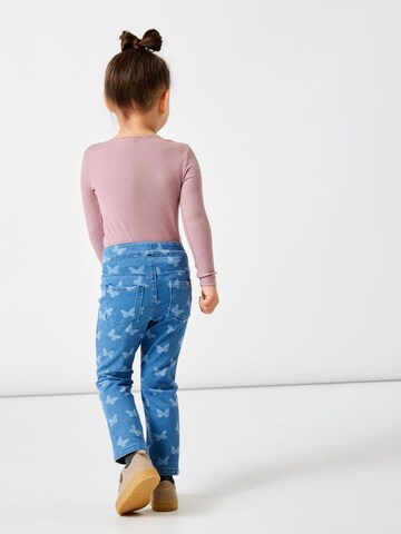 NAME IT Slimfit Jeggings 'NMFSalli' in Blau