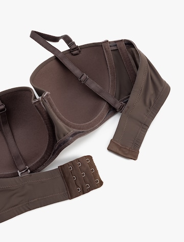 Koton Balconette BH in Braun