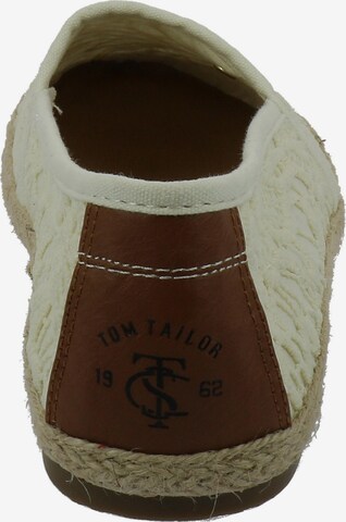 TOM TAILOR Espadrilles in Beige