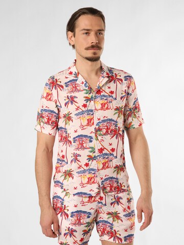 Finshley & Harding London Regular fit Overhemd ' Bryan ' in Gemengde kleuren: voorkant