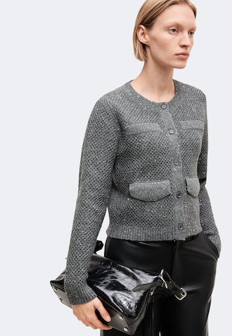 ABOUT YOU - Cárdigan 'Nicola' en gris: frente
