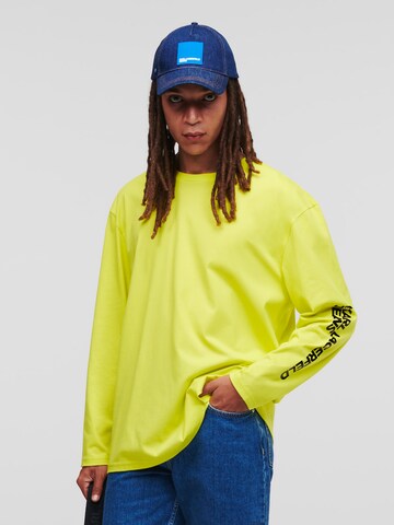 T-Shirt KARL LAGERFELD JEANS en jaune