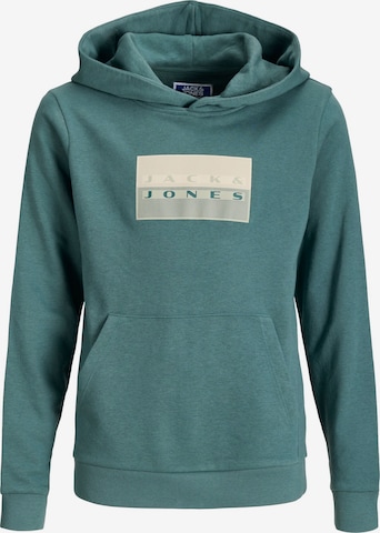 Jack & Jones Junior Свитшот 'JCOFusion' в Зеленый: спереди