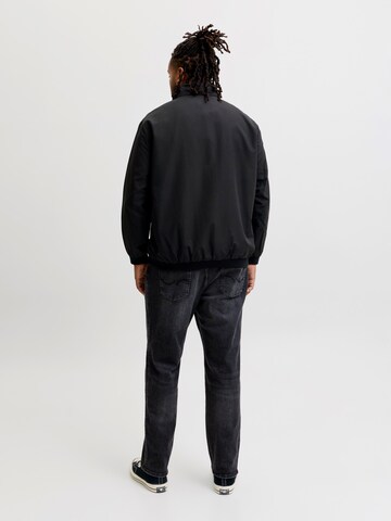 Jack & Jones Plus Between-Season Jacket 'JJERush' in Black