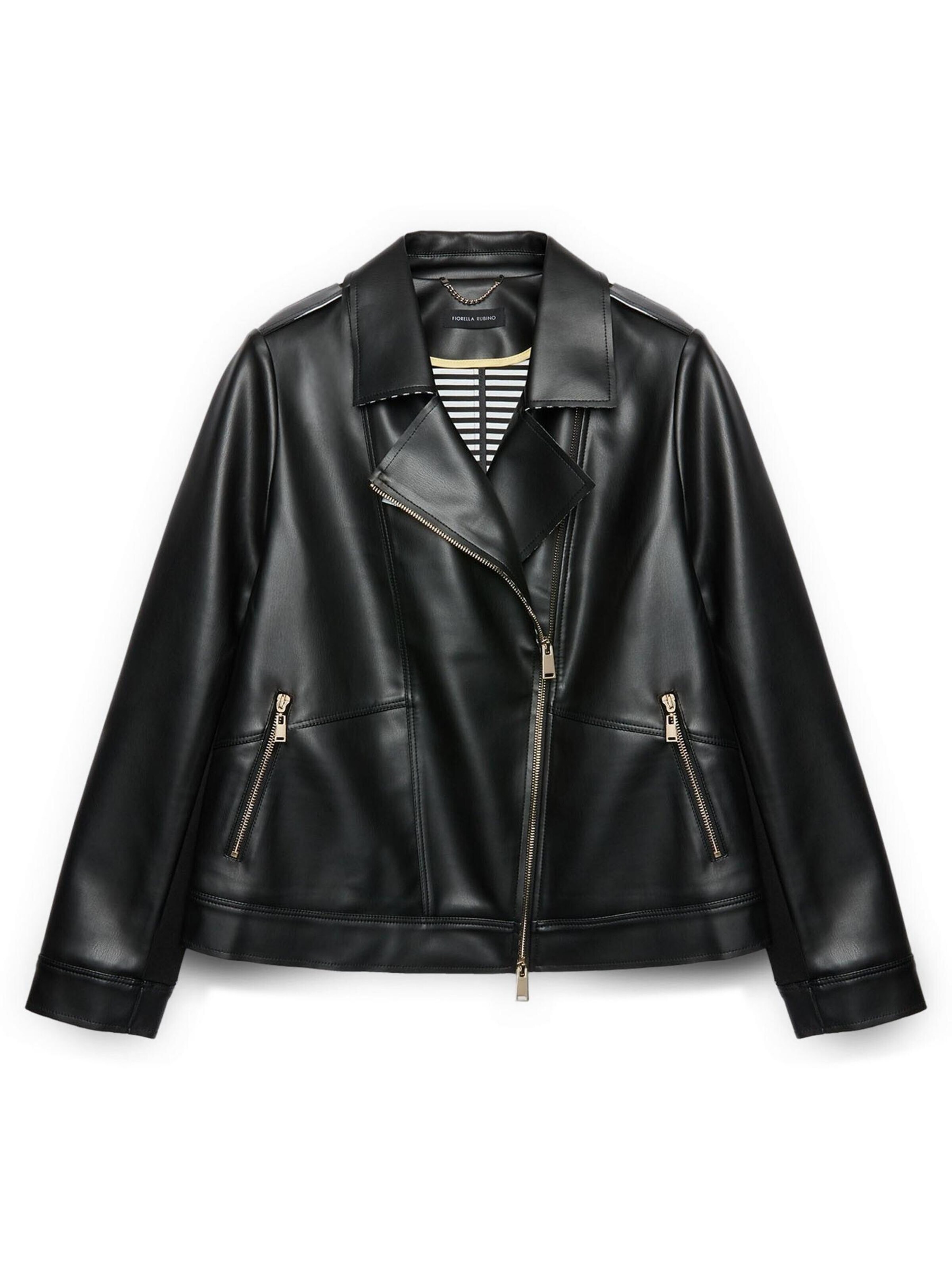 Fiorella Rubino - Chaqueta de entretiempo en negro: frente