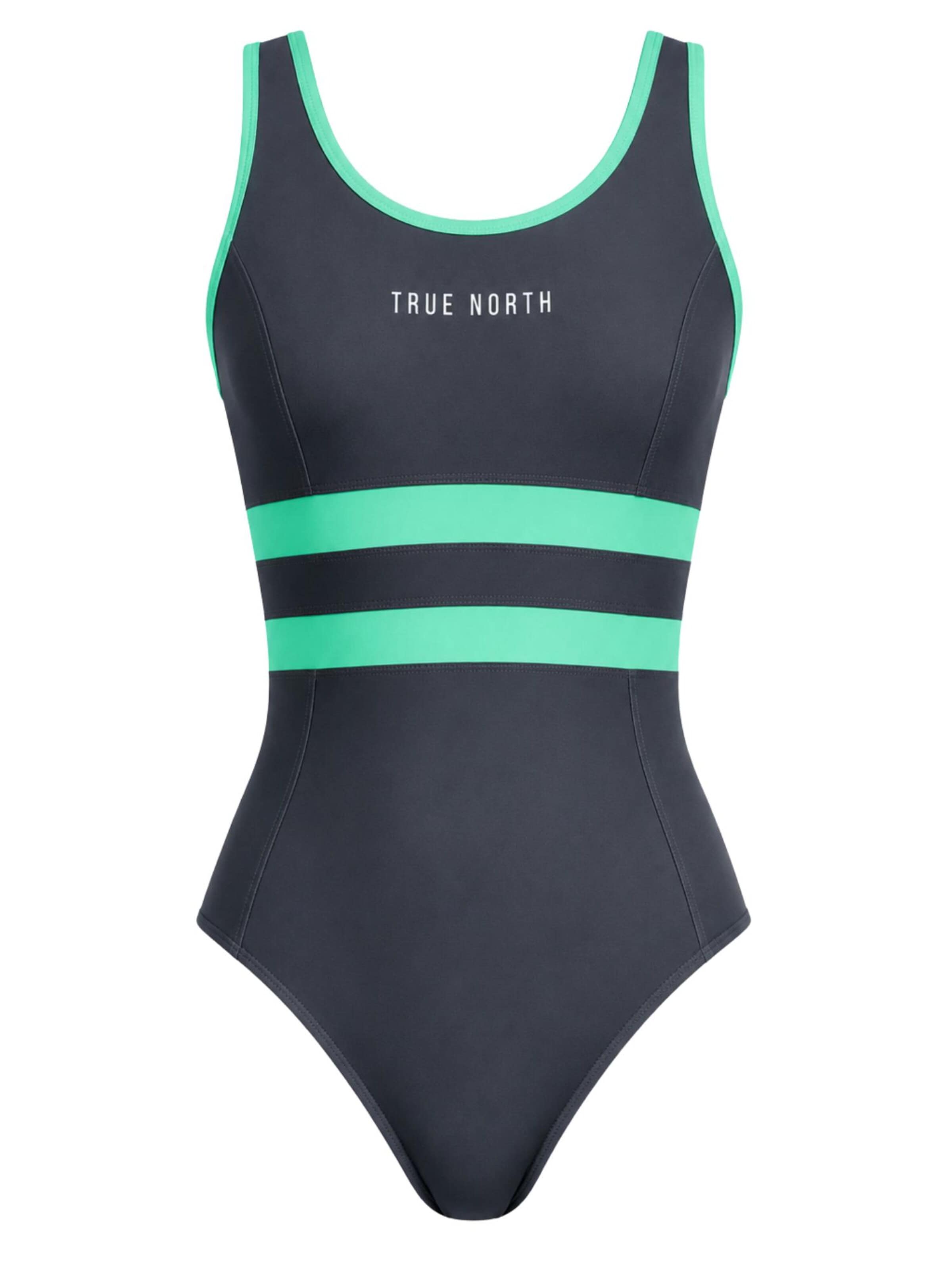 True North Active Swimsuit 'Damen Sport-Badeanzug – Nachhaltig, ECONYL® Recycled, Made in EU, Schnelltrocknend' in S in Gentian, Item view