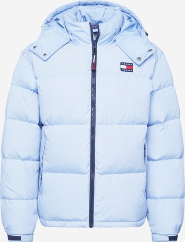 Tommy Jeans Winterjas 'Alaska' in Blauw: voorkant