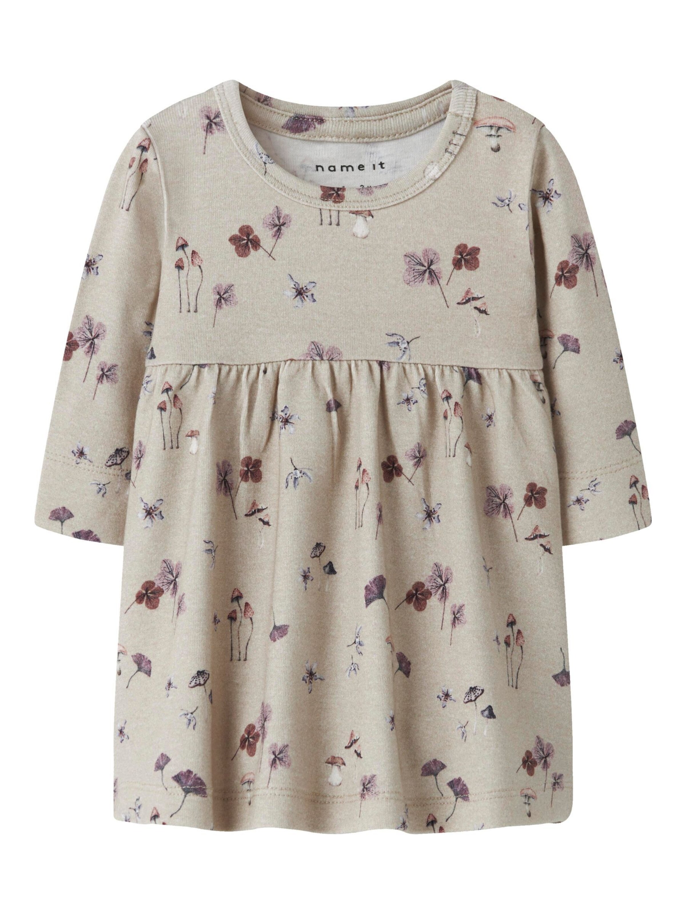 NAME IT - Vestido en gris: frente