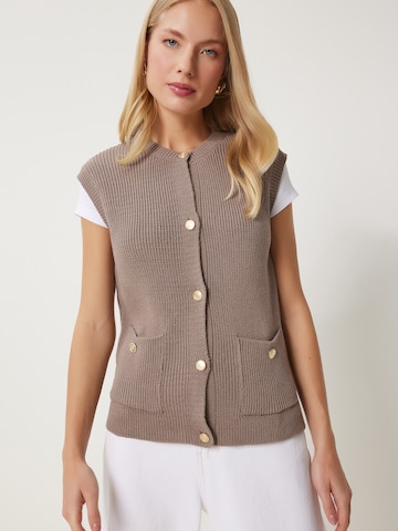 Cardigan Happiness İstanbul en marron