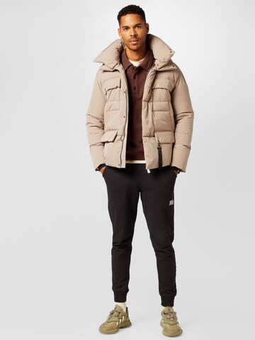 FREAKY NATION Winter jacket in Beige