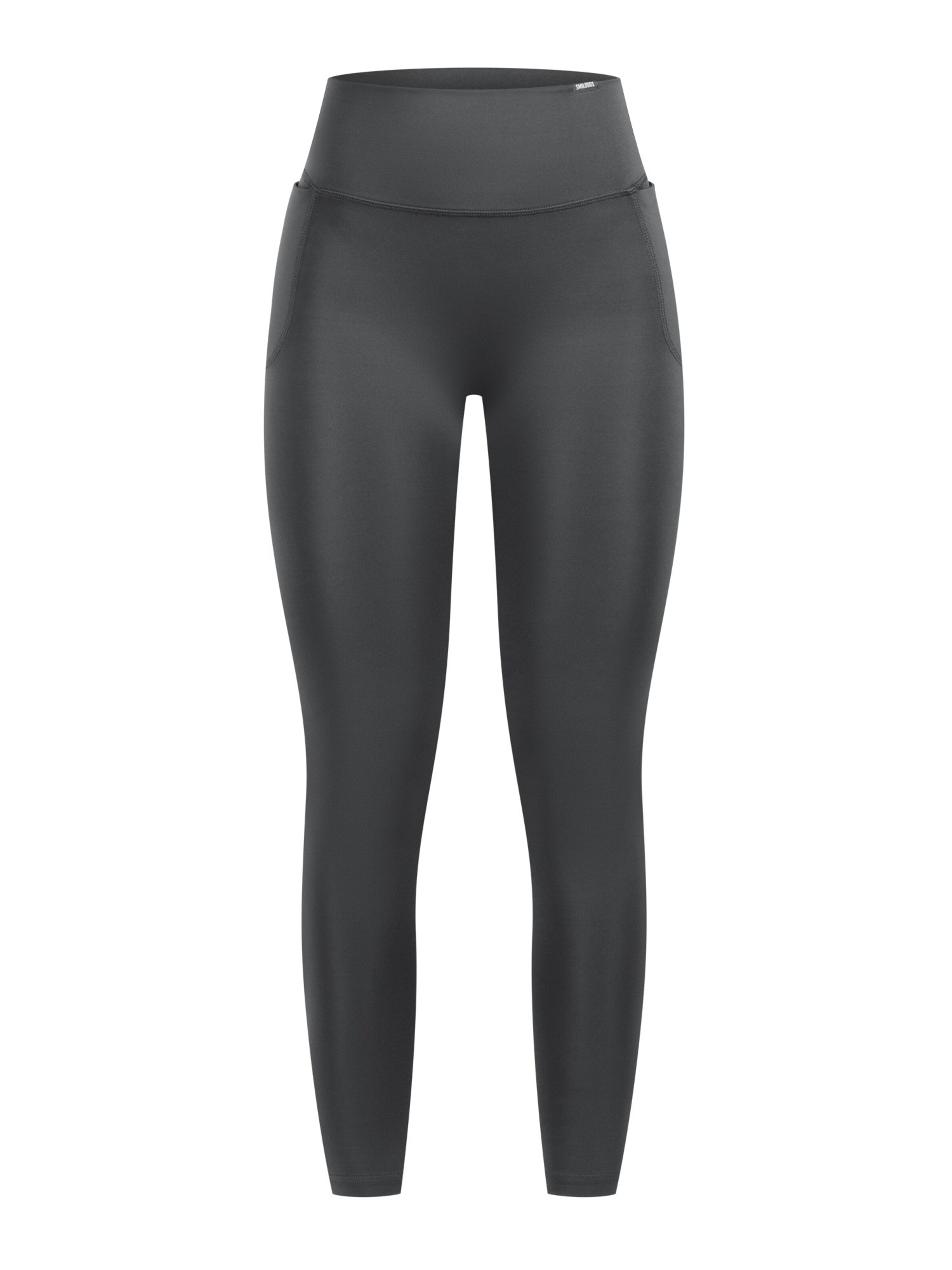 Smilodox Leggings with Pockets  ' Kelsy ' in Grau: Vorderseite
