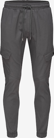 Rock Creek Cargo Pants in Grey: front