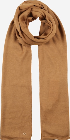 s.Oliver Scarf in Brown: front