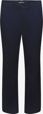 ESPRIT Regular Chino Pants in Blue: front