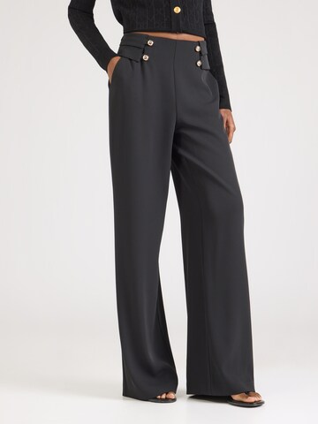 GUESS by Marciano Zvonové kalhoty Kalhoty 'Whitney' – černá: přední strana
