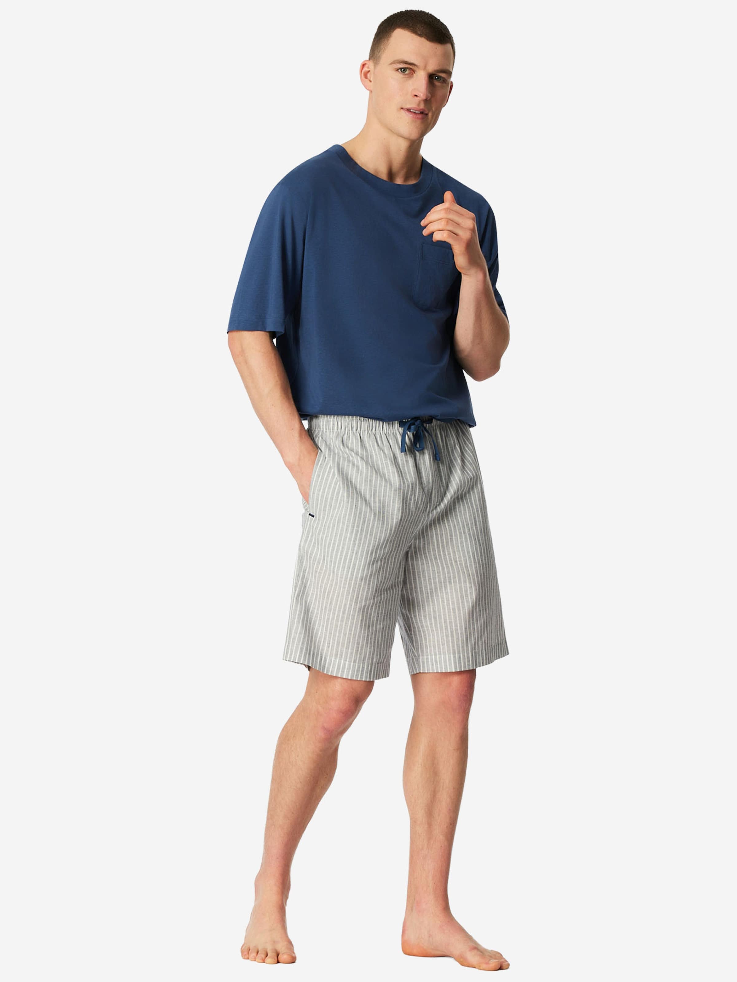 SCHIESSER Pyjamabroek ' Mix Relax ' in Beige