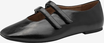Ballerines Tamaris en noir : devant