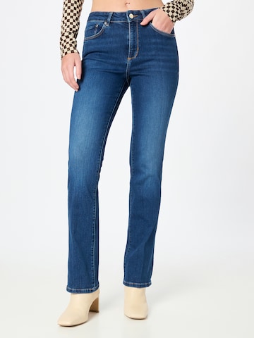 s.Oliver Bootcut Jeans 'Beverly' in Blauw: voorkant