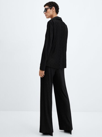 MANGO Wide leg Pants 'PILI' in Black