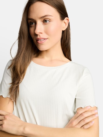 TOM TAILOR T-Shirt in Weiß