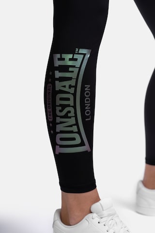 LONSDALE Skinny Leggings in Zwart