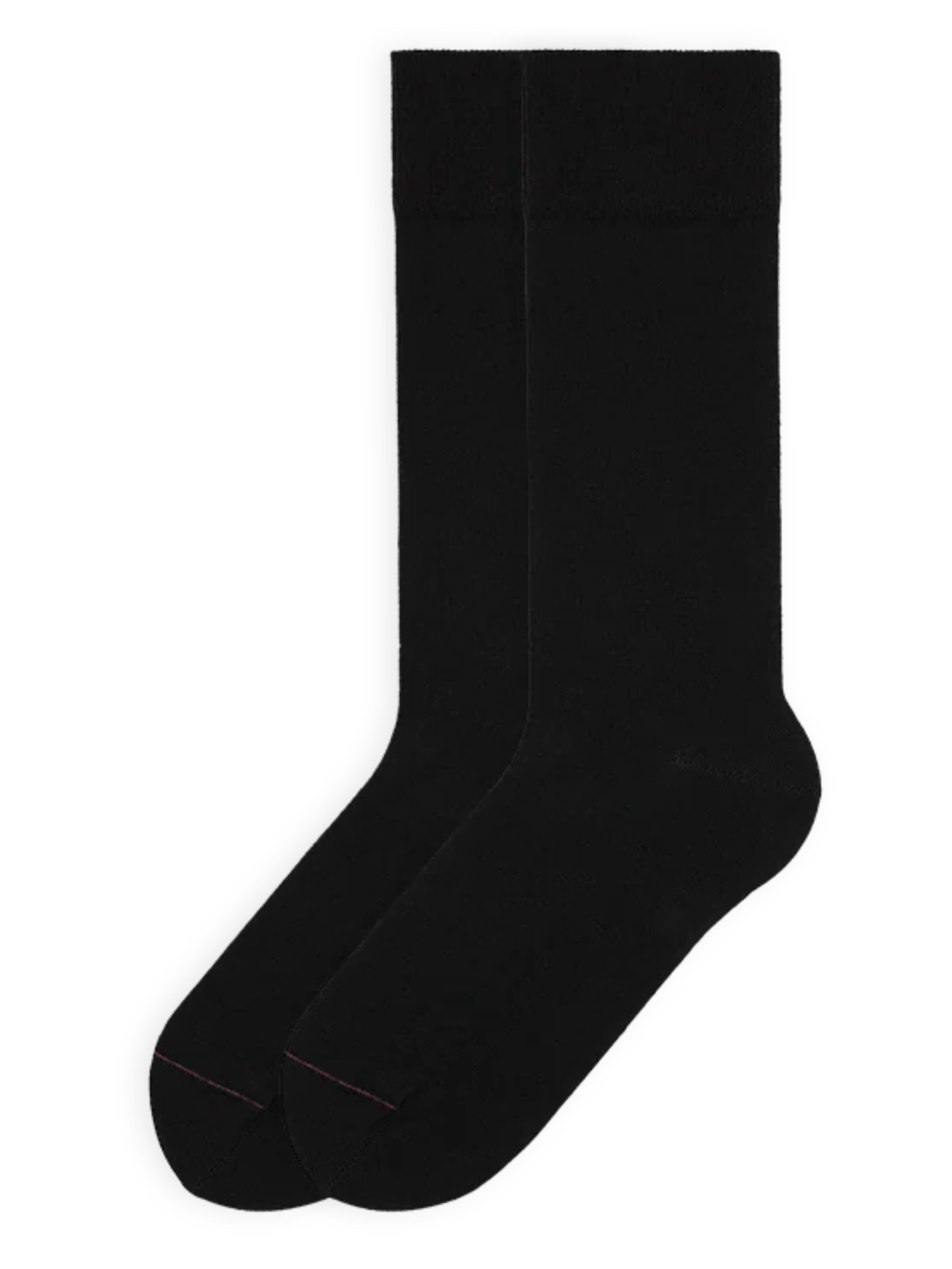 Von Jungfeld Socks 'Signature Innenbund' in Black: front