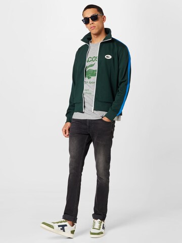 LACOSTE Sweatjacke in Grün