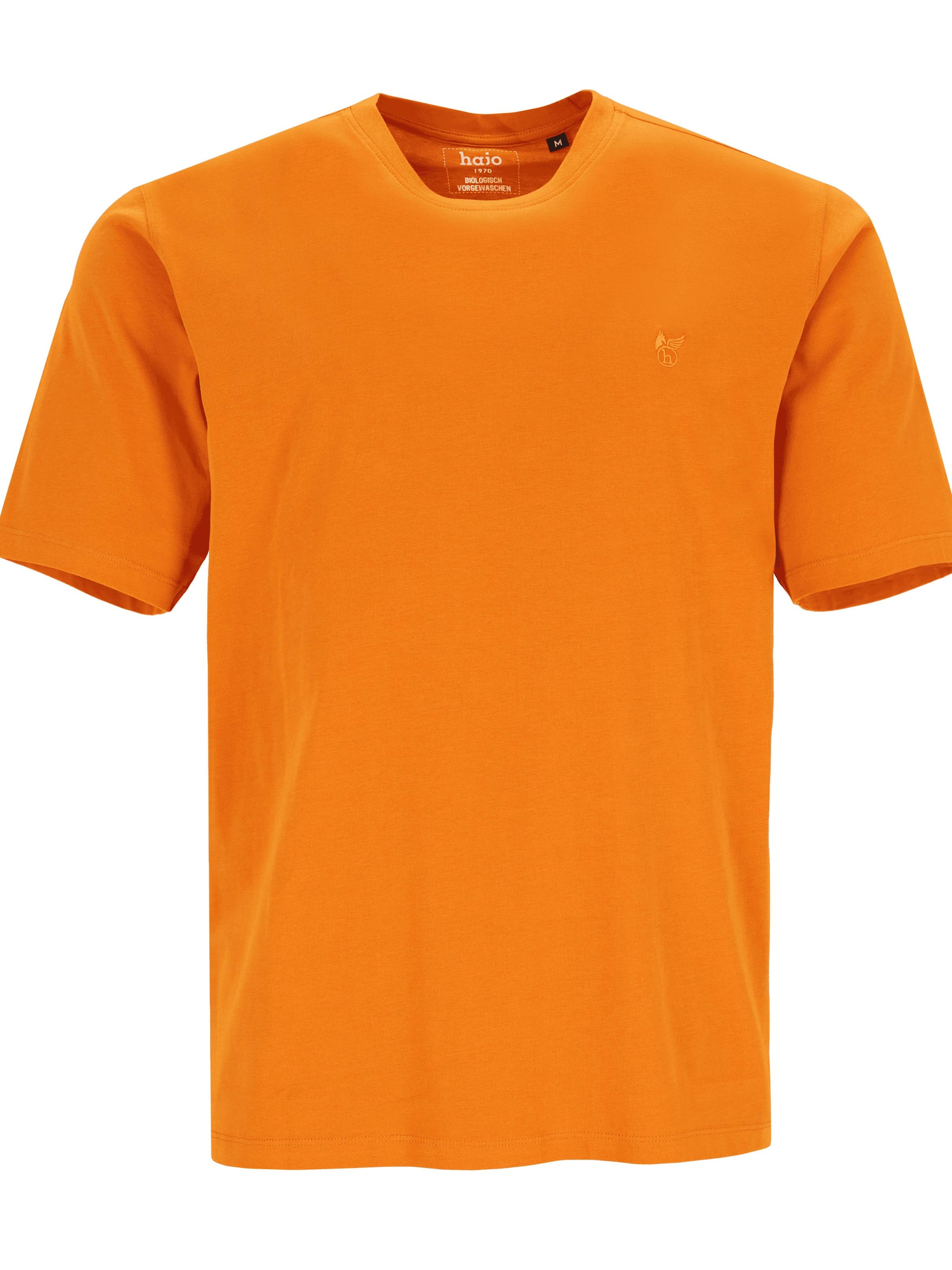 HAJO Shirt 'T-Shirt mit Rundhals' in Yellow: front