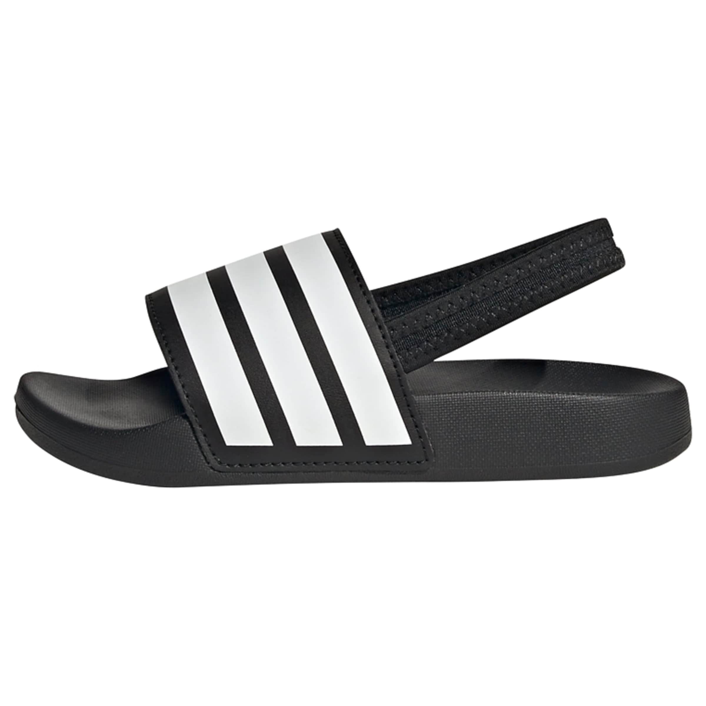 ADIDAS SPORTSWEAR Open shoes 'Adilette' in Black: front