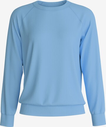 CALIDA Schlafshirt 'Ski Resort' in Blau: Vorderseite