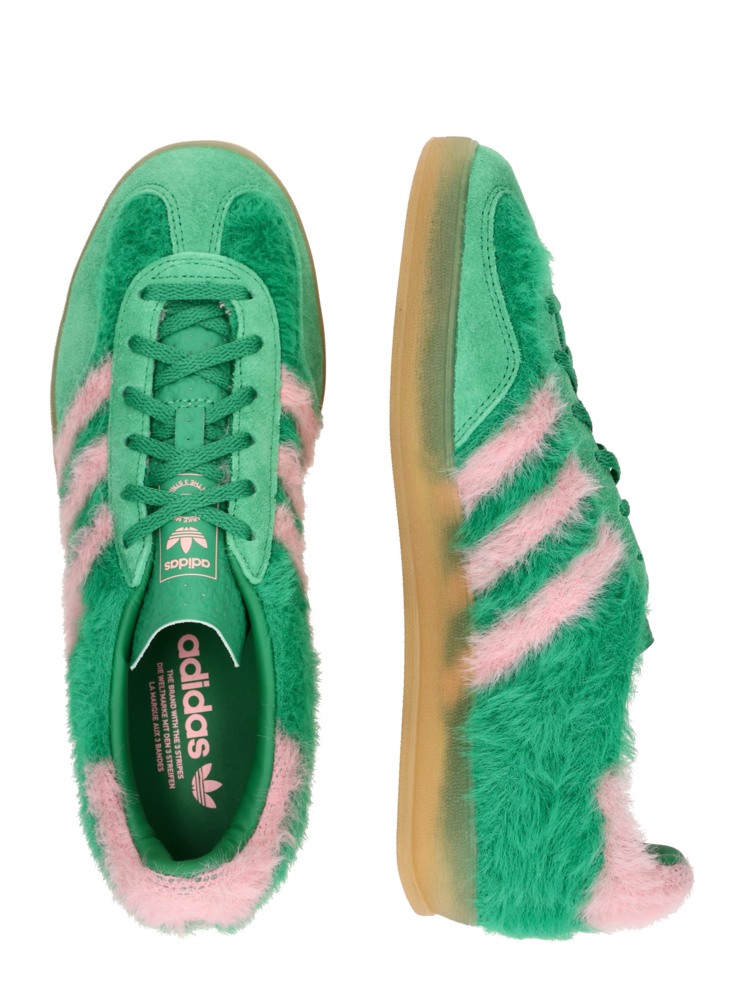 ADIDAS ORIGINALS Trampki niskie 'GAZELLE INDOOR' w kolorze zielony