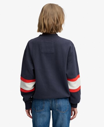 Sweat-shirt 'Aspen Athletics Preppy Ski' Superdry & Co en bleu