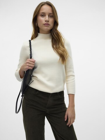 VERO MODA Trui 'Gold' in Beige