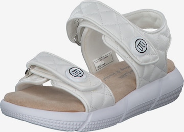 TT. BAGATT Sandals 'Jersey' in White: front