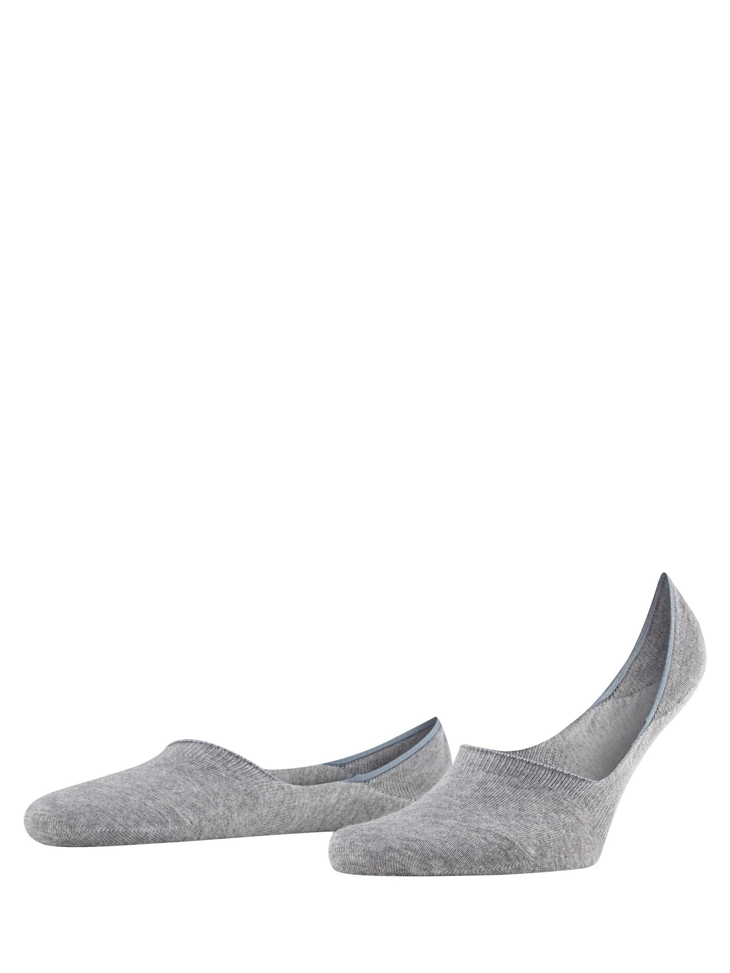 FALKE Füßlinge 'Step Medium Cut'‌‌‌‌‌ in Grau: Vorderseite