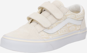 VANS Sneaker 'OLD SKOOL' i vit: framsida