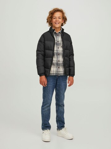 juoda Jack & Jones Junior Žieminė striukė 'CHILI'