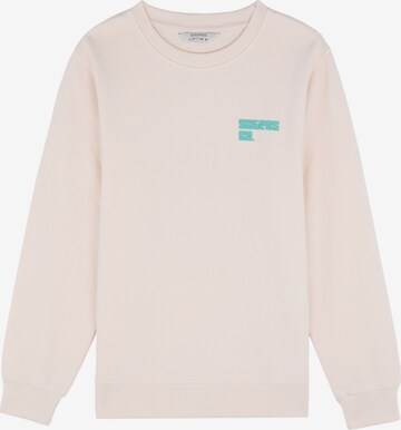 ScalpersSweater majica 'Minimal' - bijela boja: prednji dio