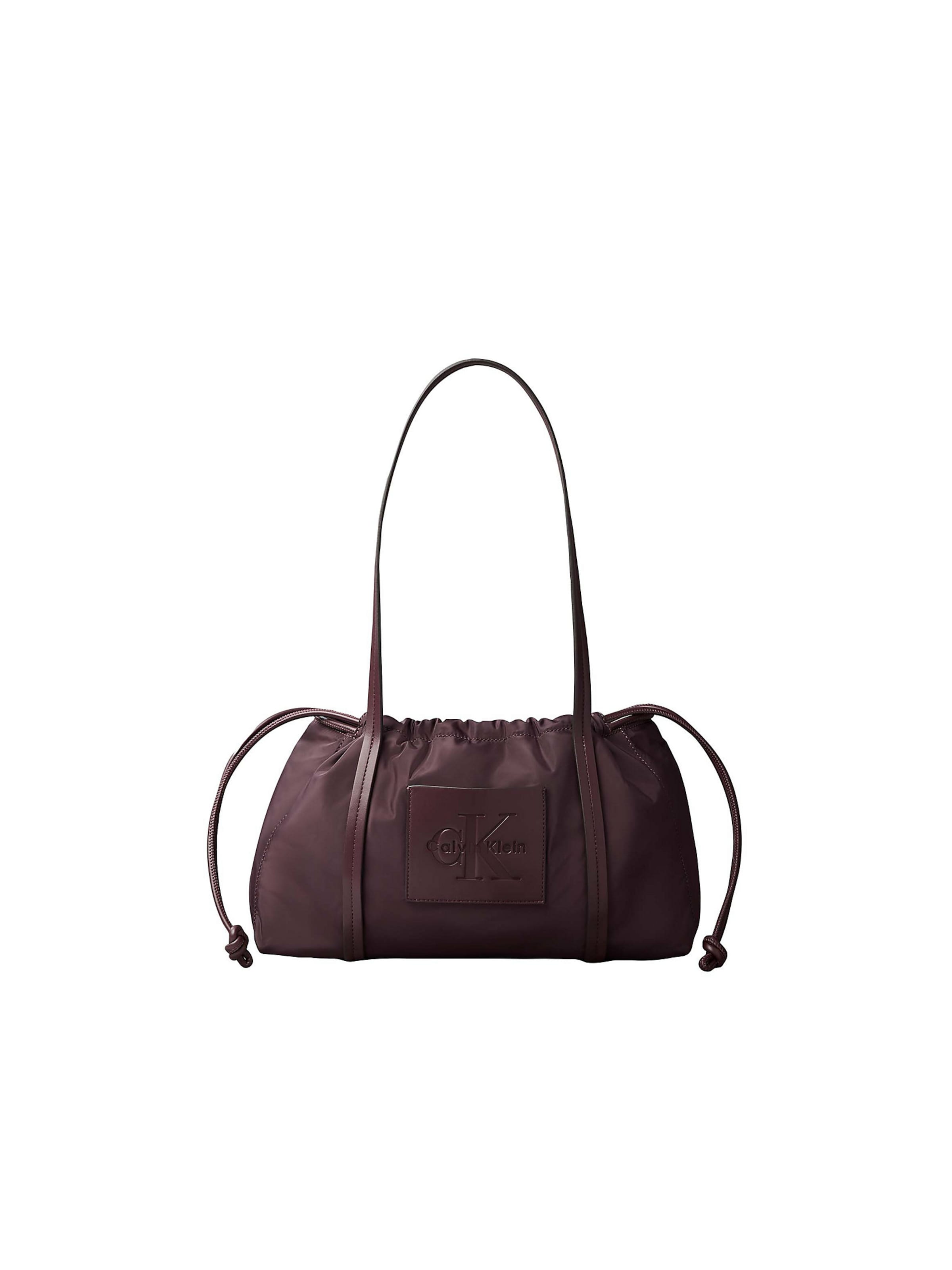 Sac à bandoulière Calvin Klein en marron : devant