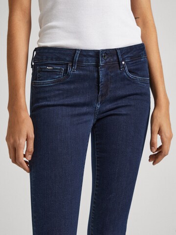 Pepe Jeans Скинни Джинсы в Синий