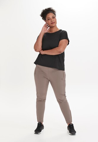 Q by Endurance Slimfit Tight 'ISABELY' in Beige