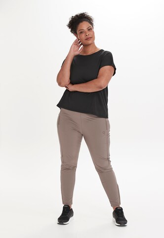 Q by Endurance Slim fit Leggings 'ISABELY' in Beige