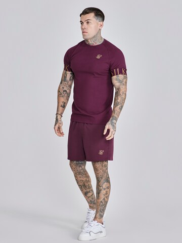 SikSilk T-Shirt in Rot