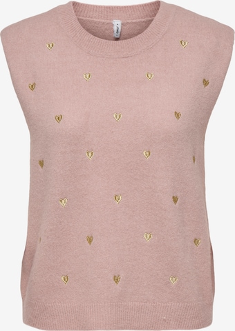 ONLY Trui 'ONLMELODY' in Roze: voorkant