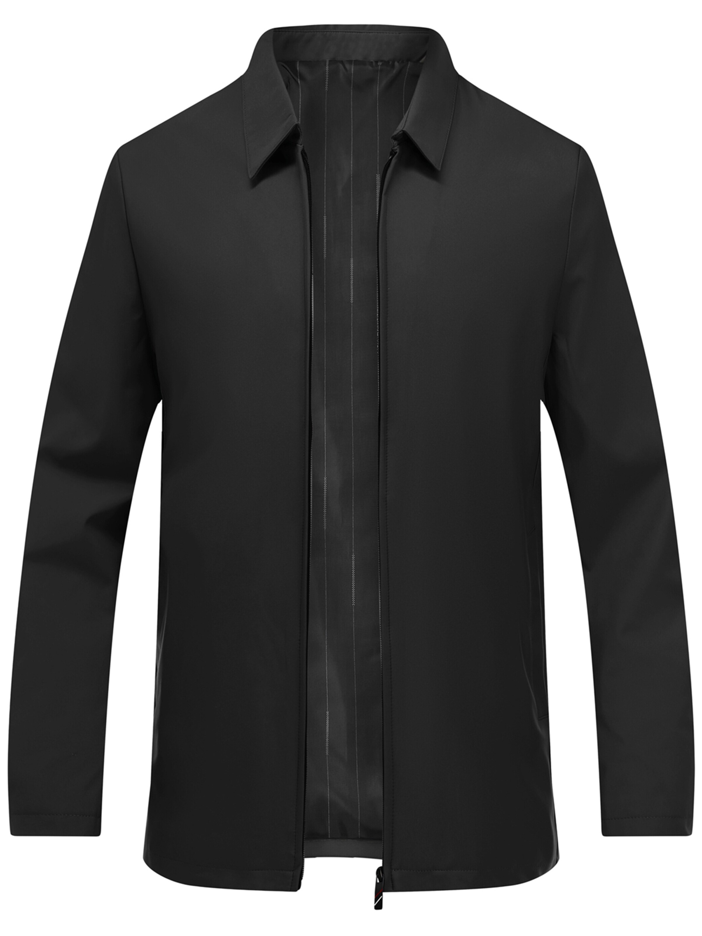 ALLTHEMEN Übergangsjacke 'Luftpfad'‌‌‌ in S in schwarz, Produktansicht