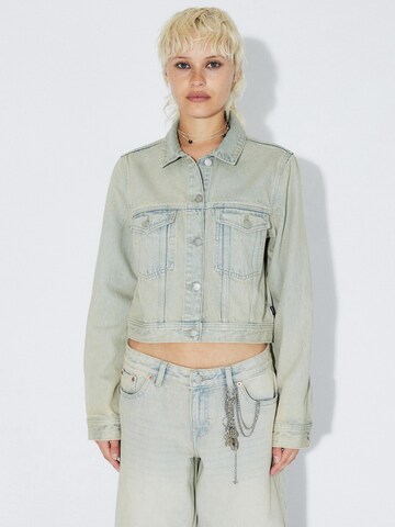 Dr. Denim Tussenjas 'Becky' in Blauw