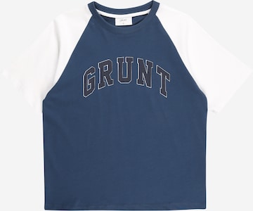 GRUNT Shirt 'Nats' in Blue: front