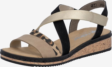 Rieker Босоножки с ремешком в Смешанный: спереди